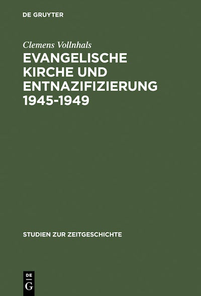 Evangelische Kirche und Entnazifizierung 1945–1949