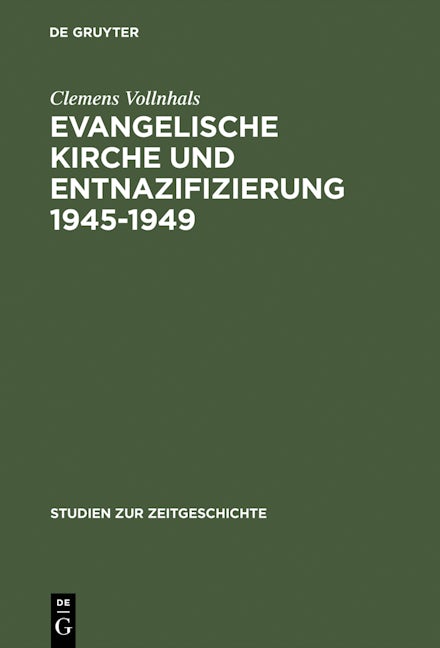 Evangelische Kirche und Entnazifizierung 1945–1949