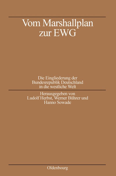 Vom Marshallplan zur EWG