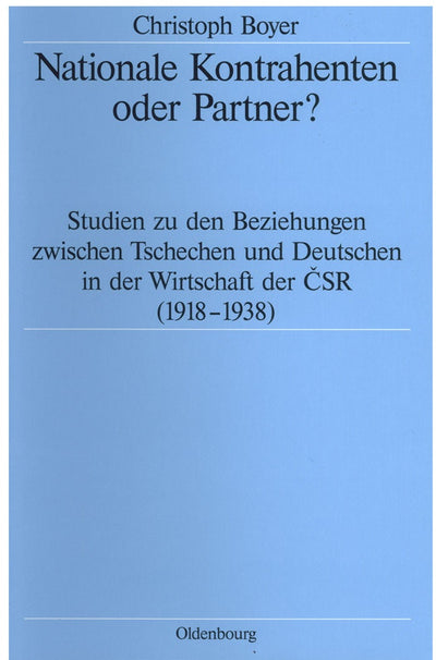 Cover image for Nationale Kontrahenten oder Partner?, isbn: 9783486562378