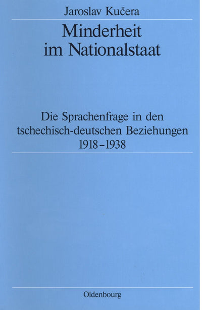 Cover image for Minderheit im Nationalstaat, isbn: 9783486563818