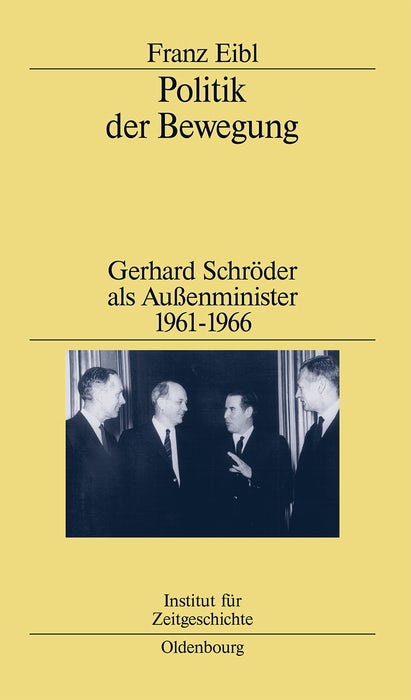 Cover image for Politik der Bewegung, isbn: 9783486565508
