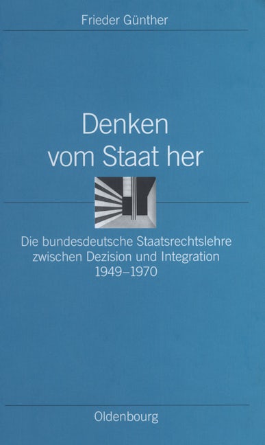 Denken vom Staat her