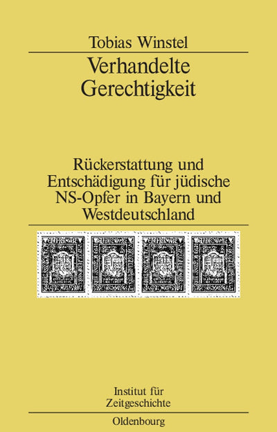 Cover image for Verhandelte Gerechtigkeit, isbn: 9783486579840