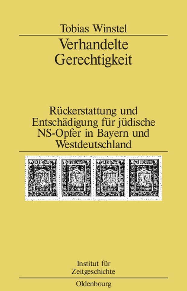 Cover image for Verhandelte Gerechtigkeit, isbn: 9783486579840