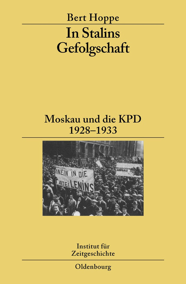 Cover image for In Stalins Gefolgschaft, isbn: 9783486582550