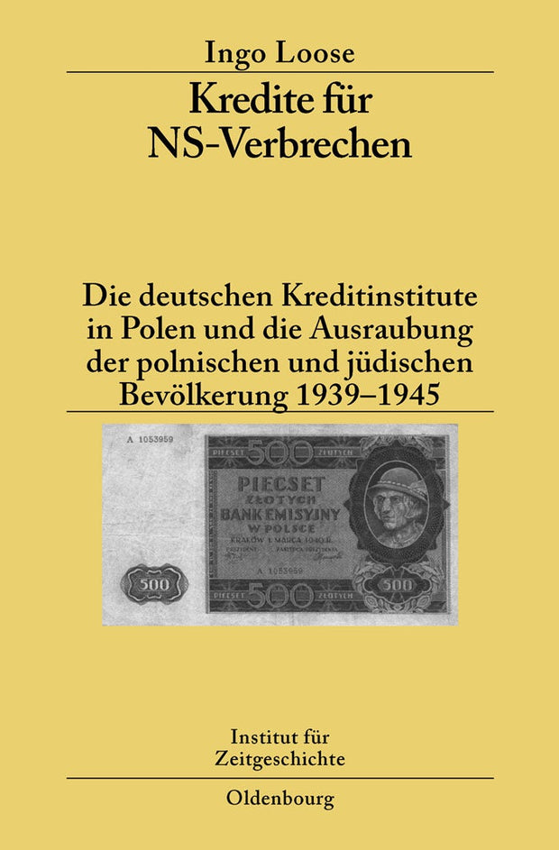 Cover image for Kredite für NS-Verbrechen, isbn: 9783486583311