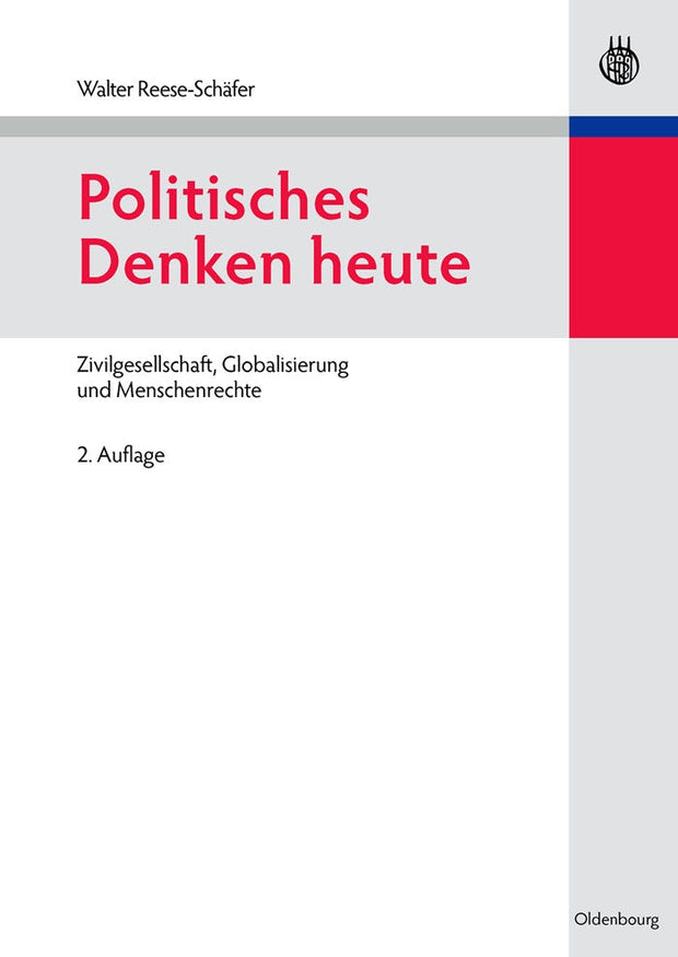 Cover image for Politisches Denken heute, isbn: 9783486584080