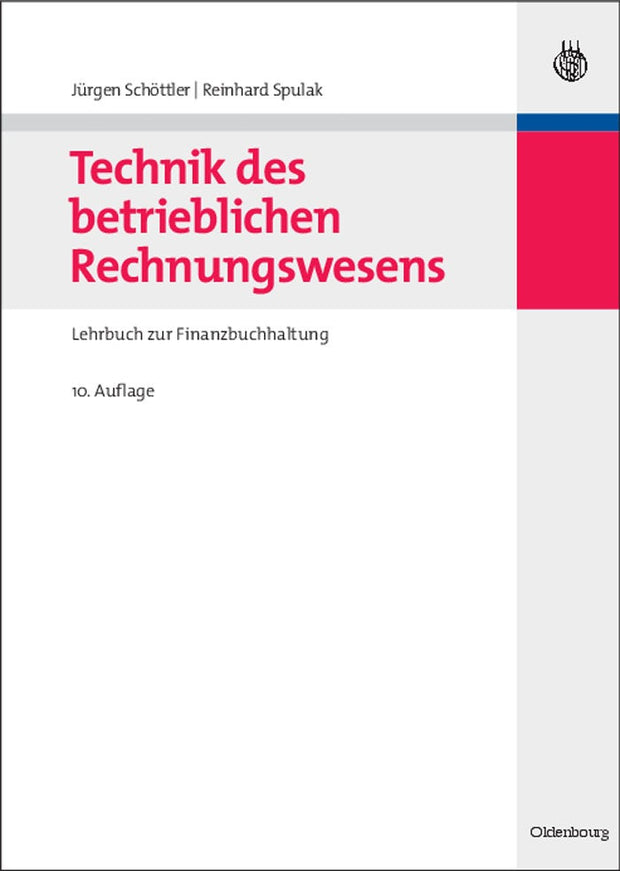 Cover image for Technik des betrieblichen Rechnungswesens, isbn: 9783486588606