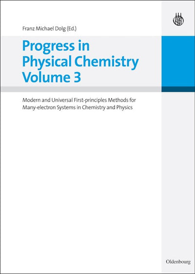 Progress in Physical Chemistry Volume 3