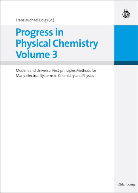 Progress in Physical Chemistry Volume 3