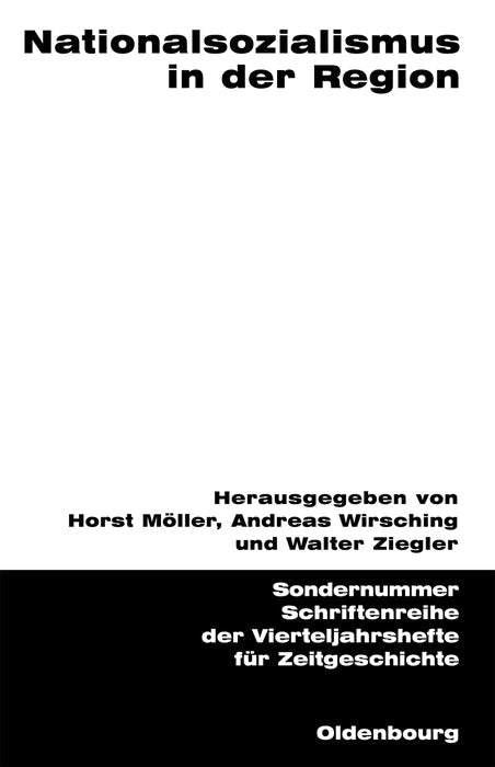 Cover image for Nationalsozialismus in der Region, isbn: 9783486645002