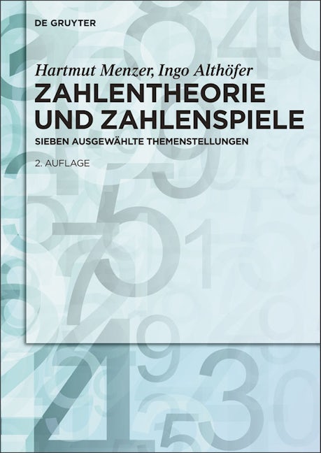 Book cover image for Zahlentheorie und Zahlenspiele ISBN: 9783486720303