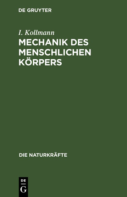 Mechanik des menschlichen Körpers