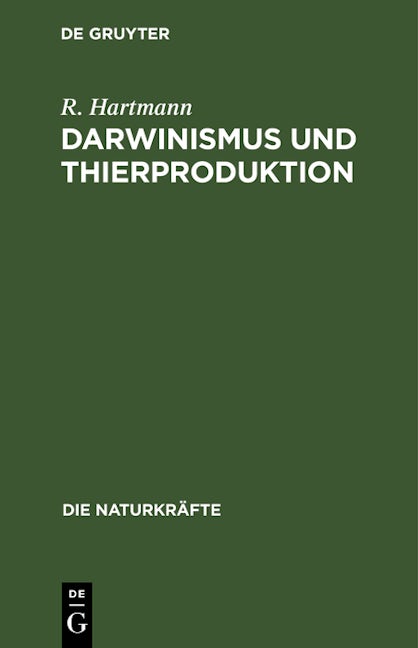 Darwinismus und Thierproduktion