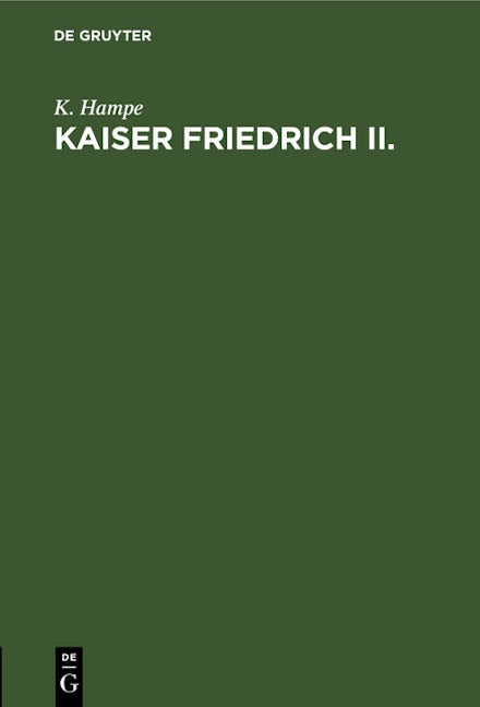 Kaiser Friedrich II.