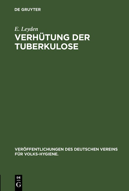 Verhütung der Tuberkulose