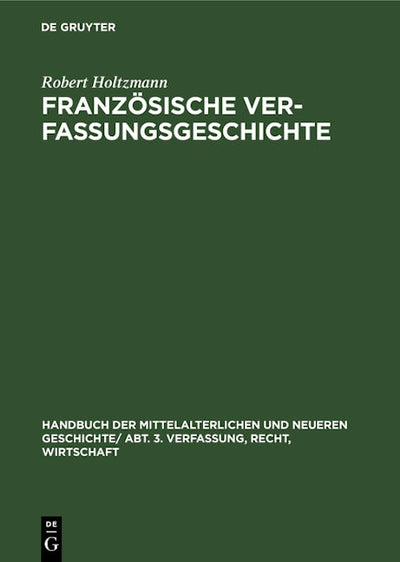 Französische Verfassungsgeschichte