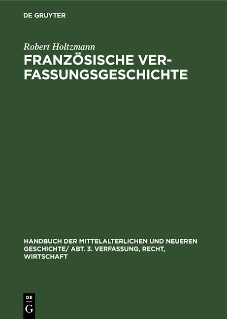 Französische Verfassungsgeschichte