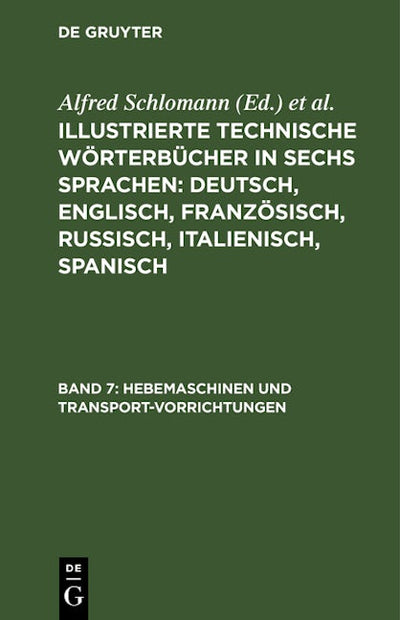 Hebemaschinen und Transport-Vorrichtungen