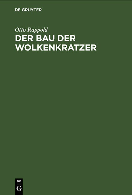 Der Bau der Wolkenkratzer