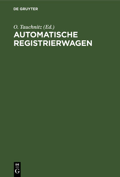 Automatische Registrierwagen