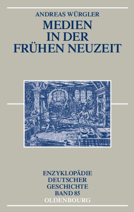 Cover image for Medien in der Frühen Neuzeit, isbn: 9783486755213
