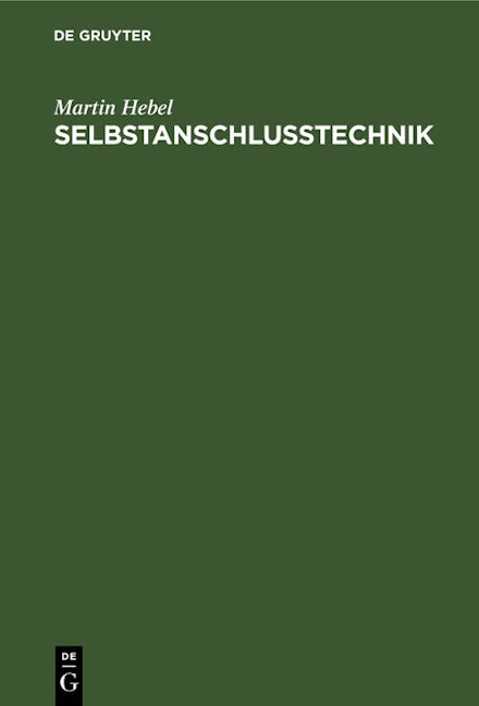 Selbstanschlusstechnik