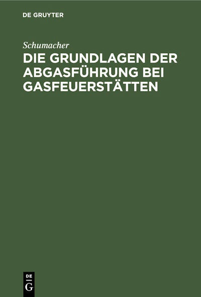 Die Grundlagen der Abgasführung bei Gasfeuerstätten