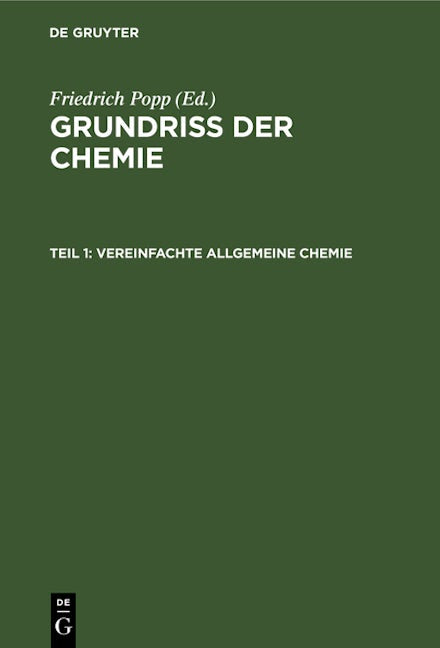 Vereinfachte allgemeine Chemie