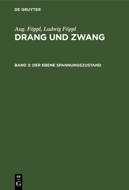 Der ebene Spannungszustand