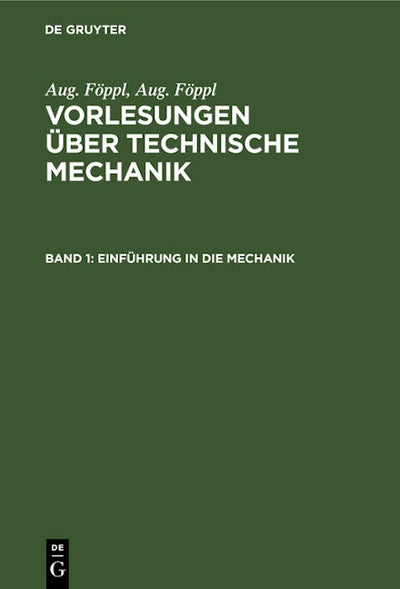 Einführung in die Mechanik