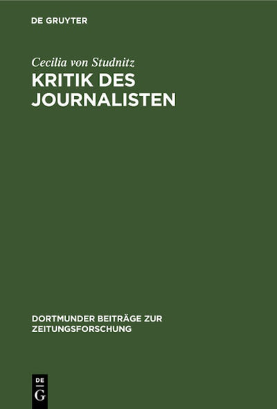 Kritik des Journalisten