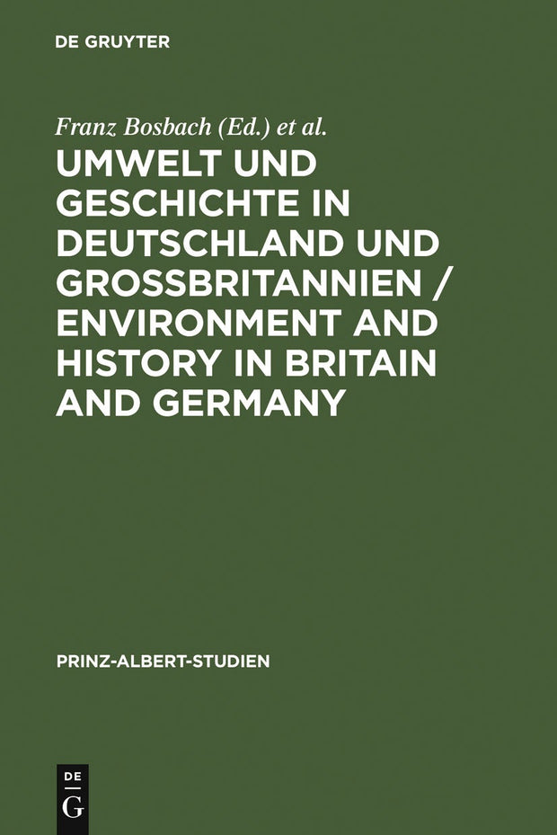 Cover image for Umwelt und Geschichte in Deutschland und Großbritannien, isbn: 9783598214240