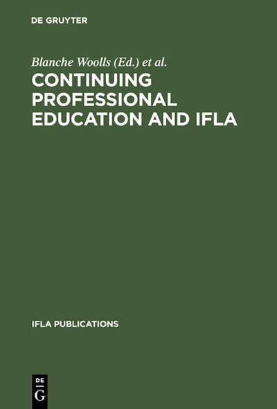 Continuing Professional Education and IFLA