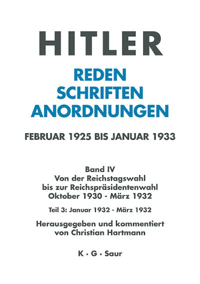 Januar bis März 1932