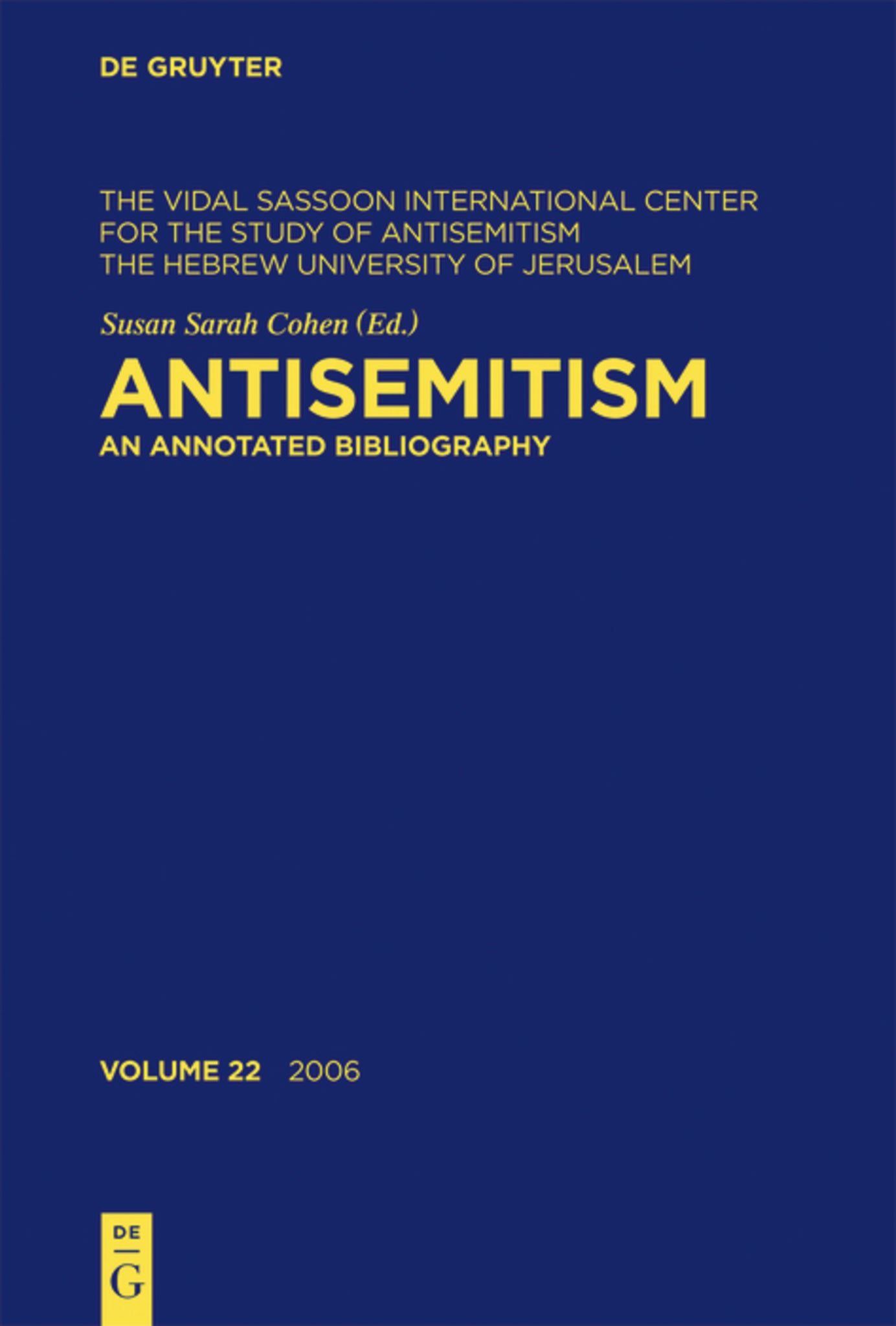Cover image for 2006 ISBN 9783598237225
