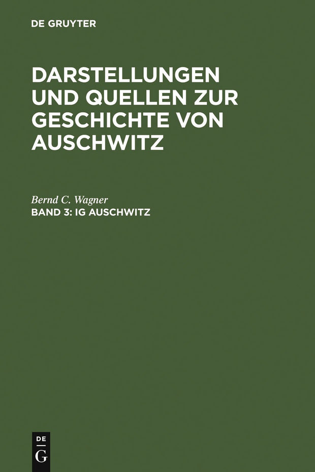 Cover image for IG Auschwitz, isbn: 9783598240324