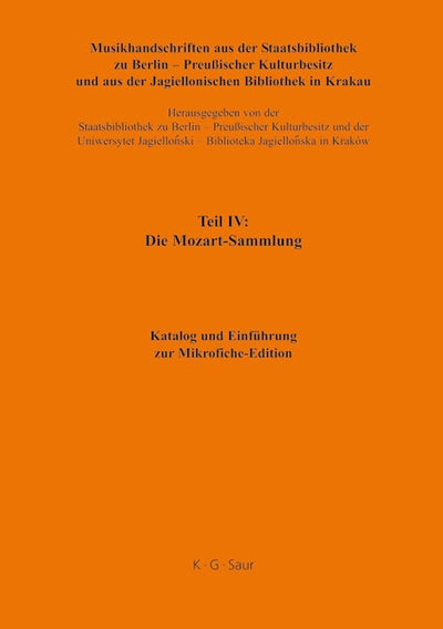 Katalog und Einführung zur Mikrofiche-Edition