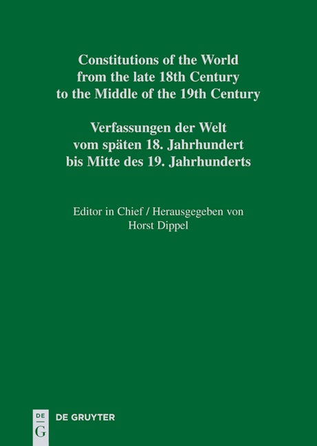 Constitutional Documents of Portugal and Spain 1808–1845