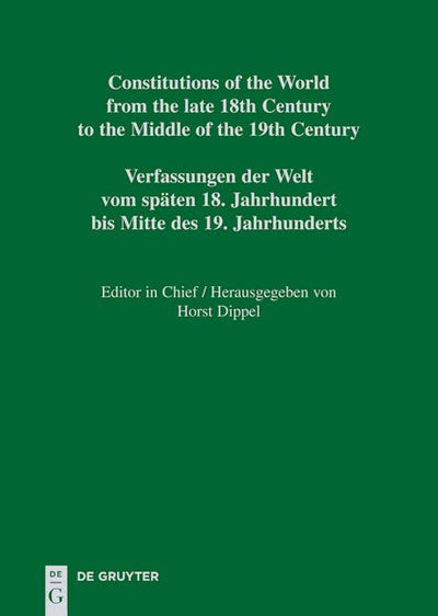 National Constitutions / Constitutions of the Italian States (Ancona – Lucca)