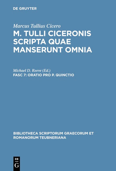 Oratio pro P. Quinctio