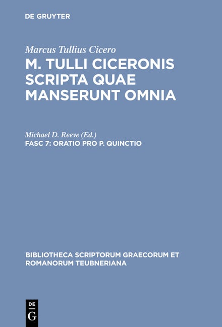 Oratio pro P. Quinctio