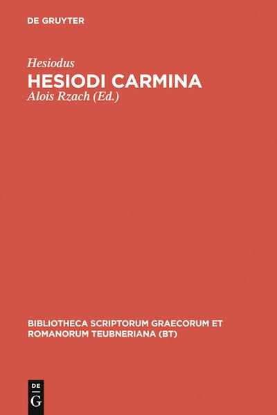 Hesiodi carmina