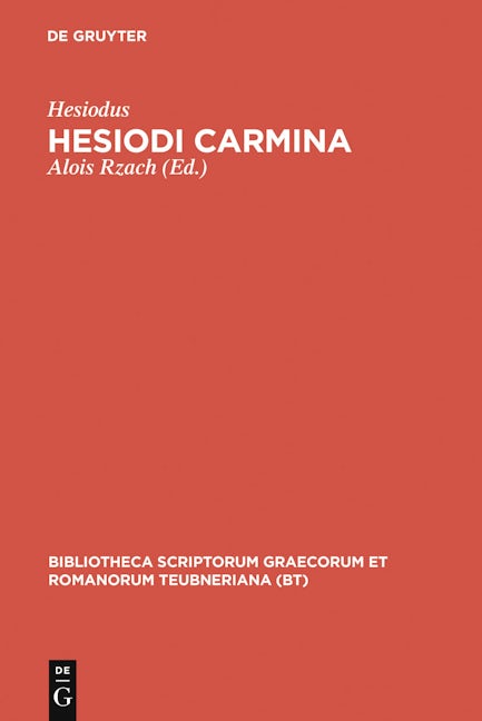 Hesiodi carmina