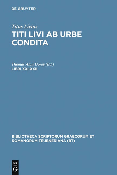 Libri XXI-XXII