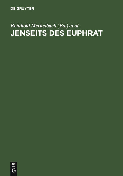 Cover image for Jenseits des Euphrat, isbn: 9783598730252