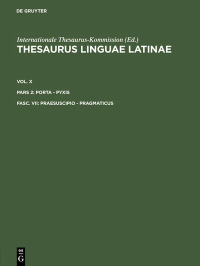 praesuscipio - pragmaticus
