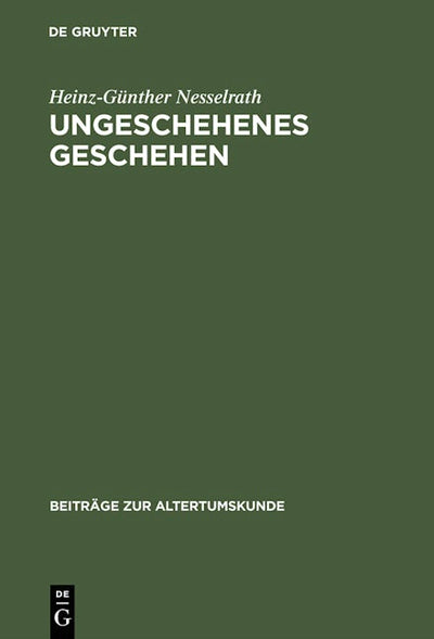 Ungeschehenes Geschehen