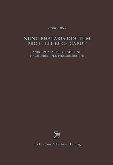 Nunc Phalaris doctum protulit ecce caput